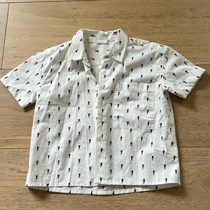 Lightning bolt button down